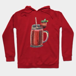 Strawberry Drink Hoodie